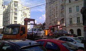 Masini ridicate din parcare