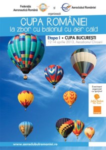 Cupa Romaniei la zbor cu balonul