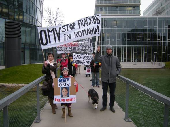 Protest Viena Fracking3