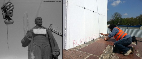 Ultimul urmas pe soclul lui Lenin