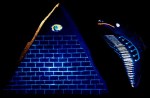 Pyramid Eye Black Light