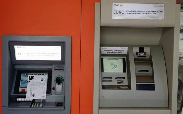 Bancomat euro ING Bank
