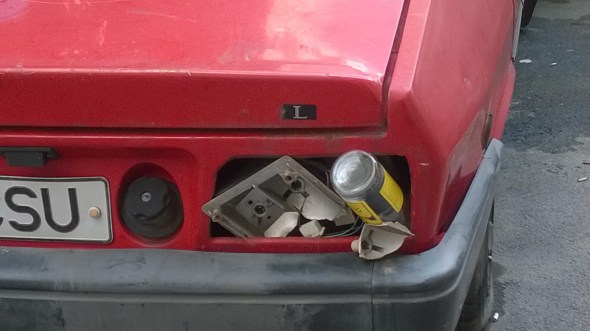 Dacie - cos de gunoi