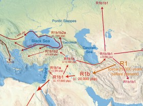 History of R1b from the Ice Age origins until the beginning of the Hallstatt period (1200 BCE)