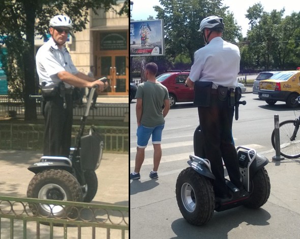 Politistul Segway