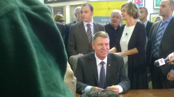 Klaus Iohannis - lansare carte Gaudeamus