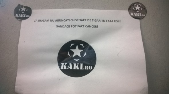 KAKI - gandacii pot face cancer