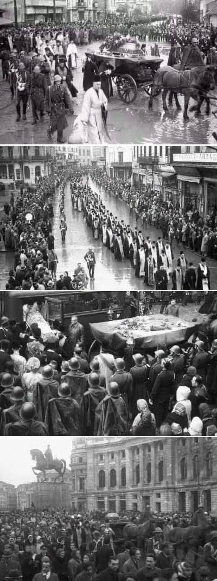 Procesiunea cu moaștele Sfintei Parascheva din anul 1944
